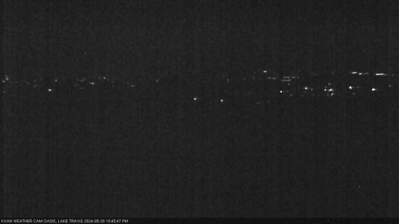 Lake Travis webcam, May 26, 2024 10:45 PM CT