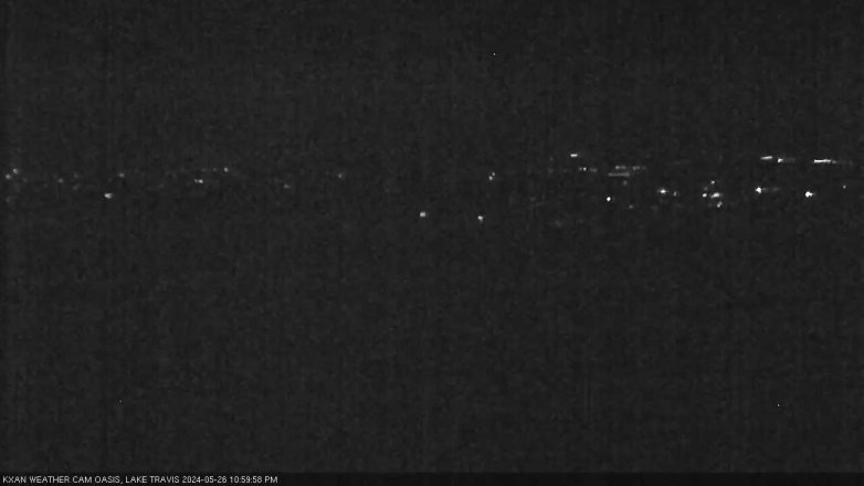 Lake Travis webcam, May 26, 2024 11:00 PM CT