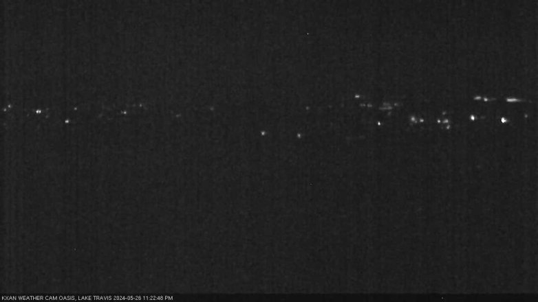 Lake Travis webcam, May 26, 2024 11:25 PM CT
