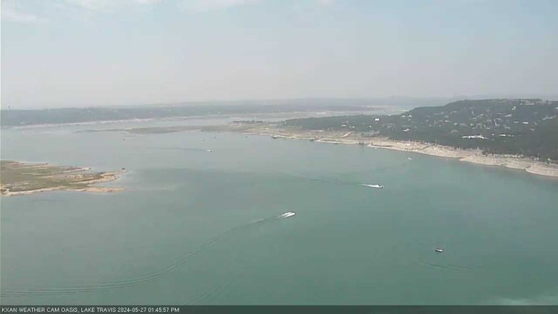 Lake Travis webcam, May 27, 2024 1:45 PM CT