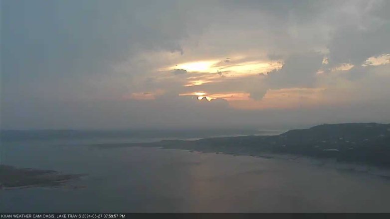 Lake Travis webcam, May 27, 2024 8:00 PM CT
