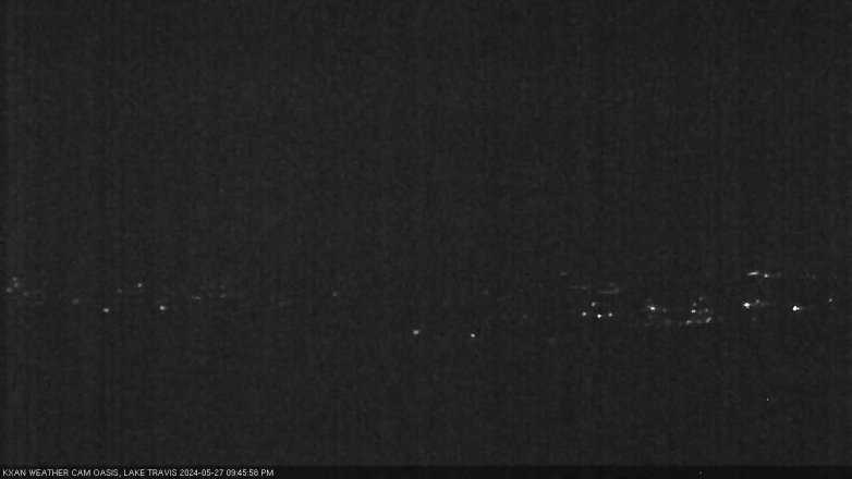 Lake Travis webcam, May 27, 2024 9:45 PM CT
