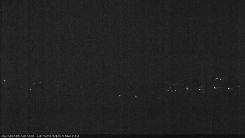 Lake Travis webcam, May 27, 2024 10:45 PM CT