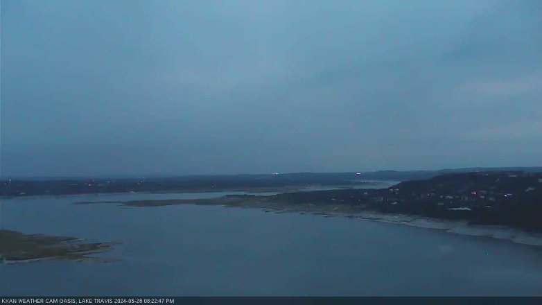 Lake Travis webcam, May 28, 2024 8:25 PM CT