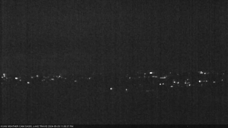 Lake Travis webcam, May 28, 2024 11:00 PM CT