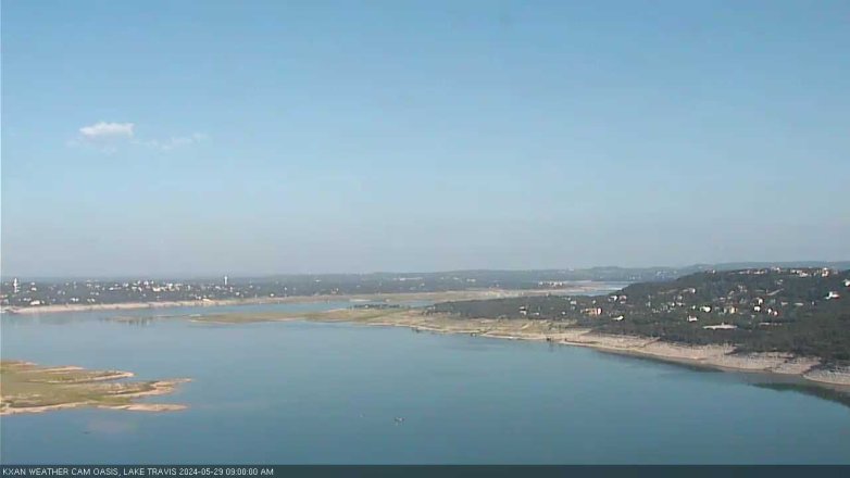 Lake Travis webcam, May 29, 2024 9:00 AM CT