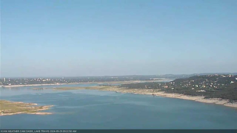 Lake Travis webcam, May 29, 2024 9:25 AM CT
