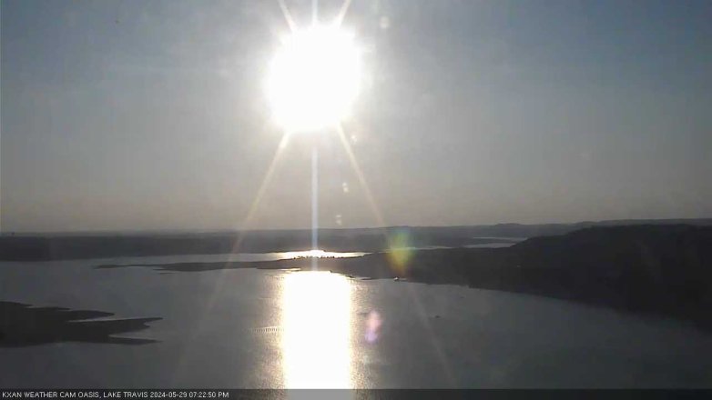 Lake Travis webcam, May 29, 2024 7:25 PM CT