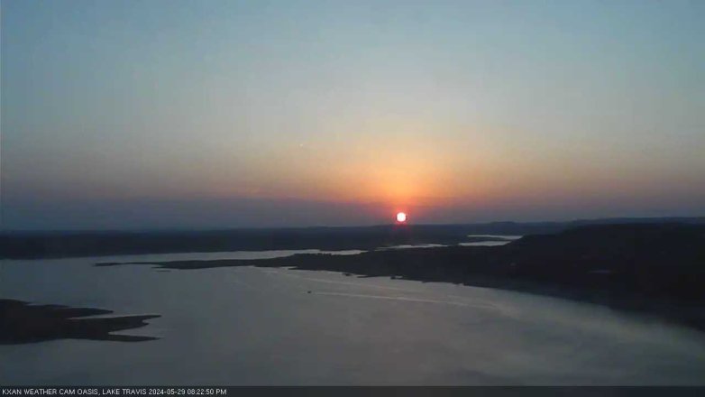 Lake Travis webcam, May 29, 2024 8:25 PM CT