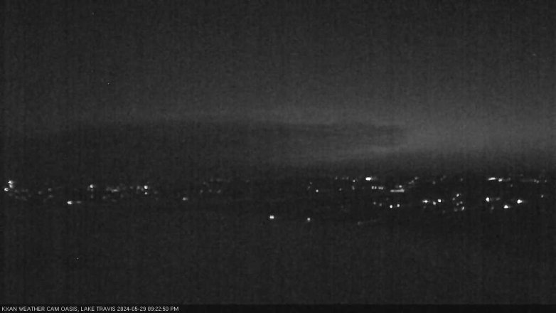 Lake Travis webcam, May 29, 2024 9:25 PM CT
