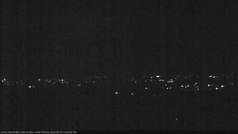 Lake Travis webcam, May 29, 2024 10:25 PM CT