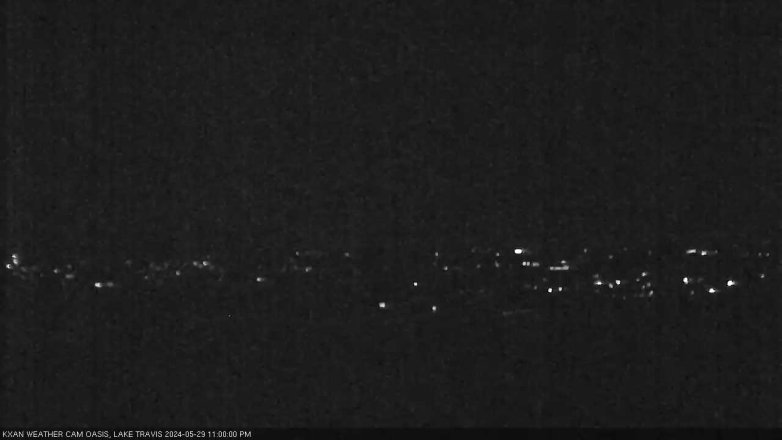 Lake Travis webcam, May 29, 2024 11:00 PM CT