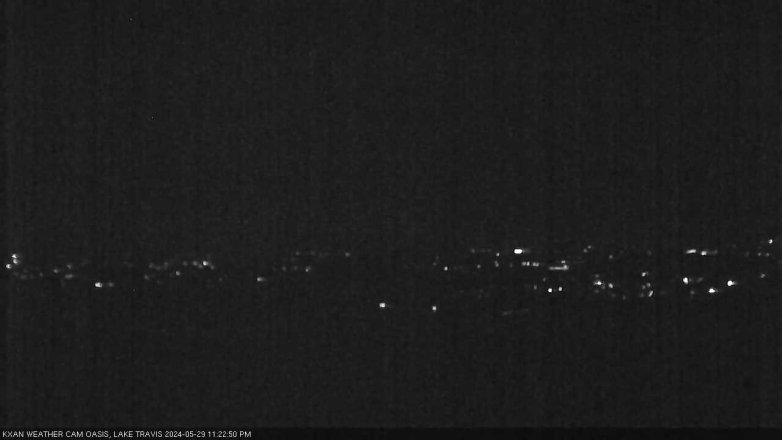 Lake Travis webcam, May 29, 2024 11:25 PM CT