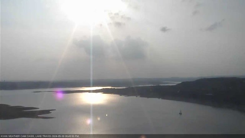 Lake Travis webcam, May 30, 2024 6:45 PM CT