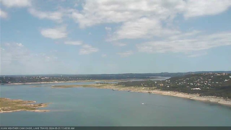 Lake Travis webcam, May 31, 2024 11:45 AM CT