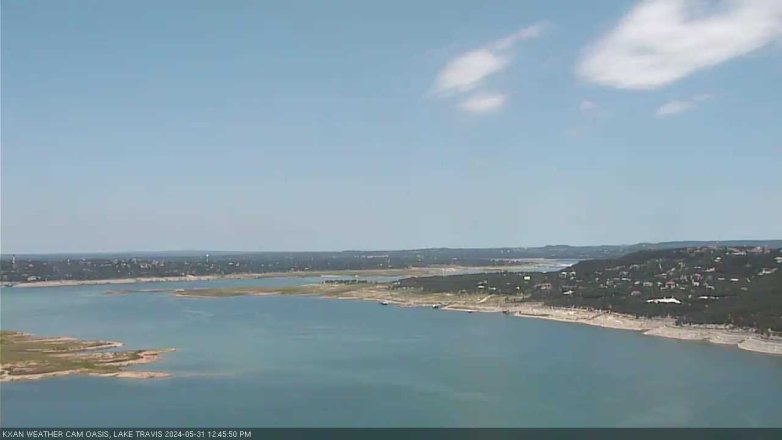Lake Travis webcam, May 31, 2024 12:45 PM CT