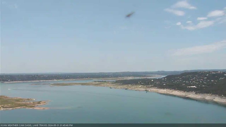 Lake Travis webcam, May 31, 2024 1:45 PM CT