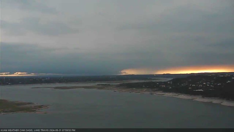 Lake Travis webcam, May 31, 2024 8:00 PM CT