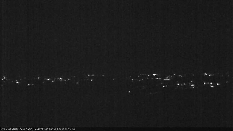 Lake Travis webcam, May 31, 2024 10:25 PM CT