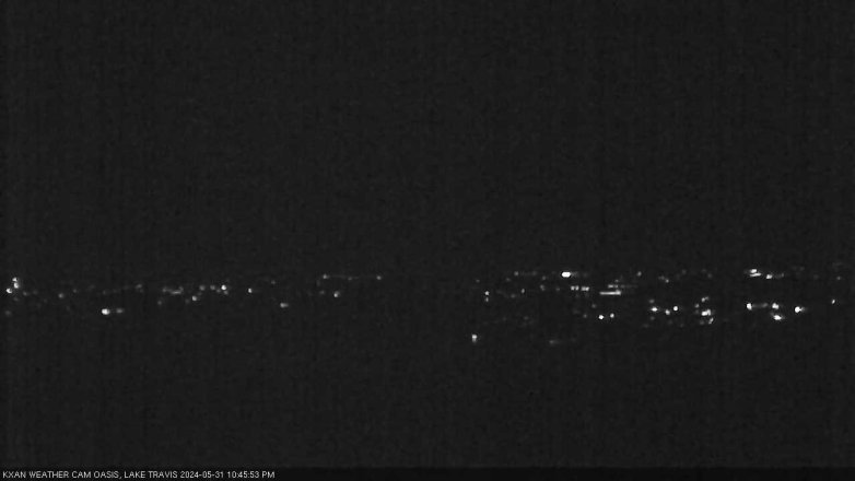 Lake Travis webcam, May 31, 2024 10:45 PM CT