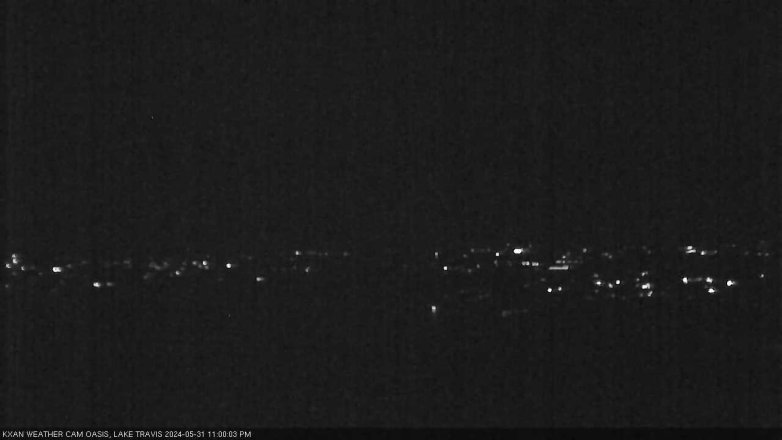 Lake Travis webcam, May 31, 2024 11:00 PM CT