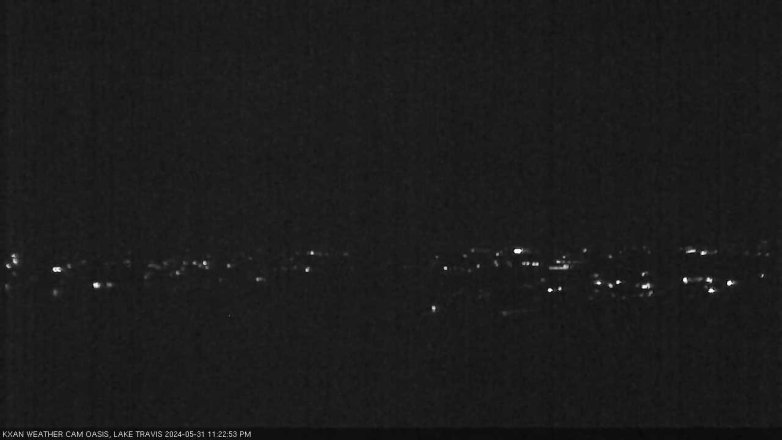 Lake Travis webcam, May 31, 2024 11:25 PM CT