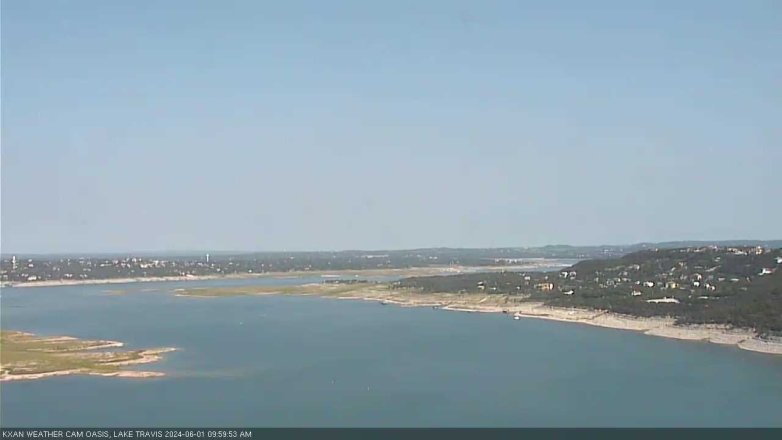 Lake Travis webcam, June 1, 2024 10:00 AM CT