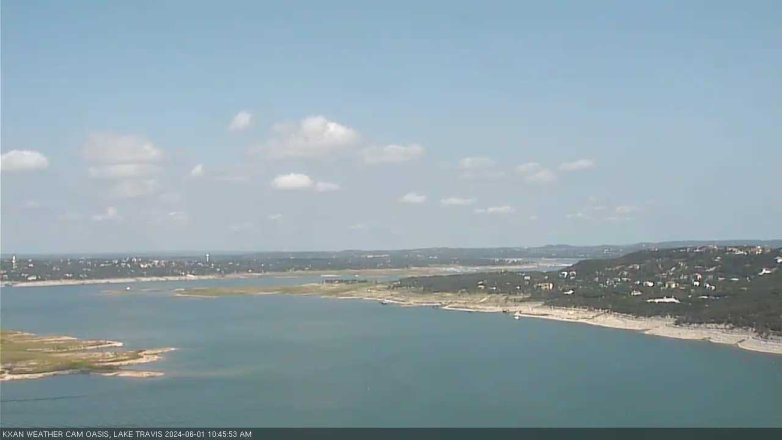 Lake Travis webcam, June 1, 2024 10:45 AM CT