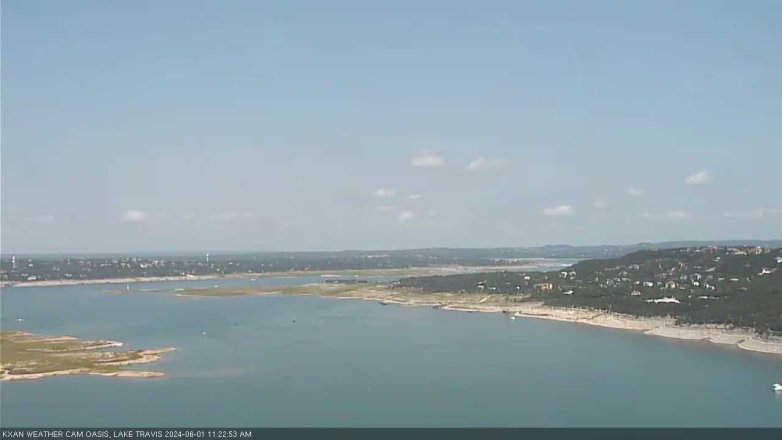 Lake Travis webcam, June 1, 2024 11:25 AM CT