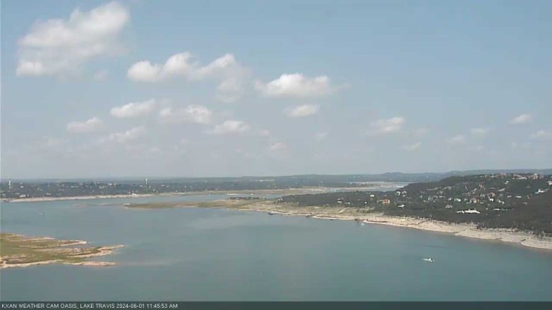 Lake Travis webcam, June 1, 2024 11:45 AM CT