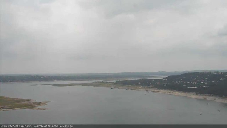 Lake Travis webcam, June 1, 2024 1:45 PM CT