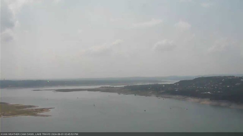 Lake Travis webcam, June 1, 2024 3:45 PM CT