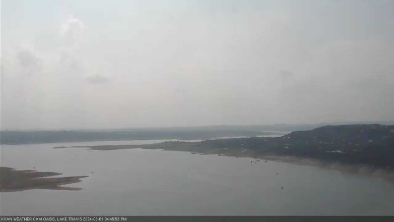 Lake Travis webcam, June 1, 2024 4:45 PM CT