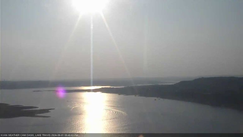 Lake Travis webcam, June 1, 2024 6:45 PM CT