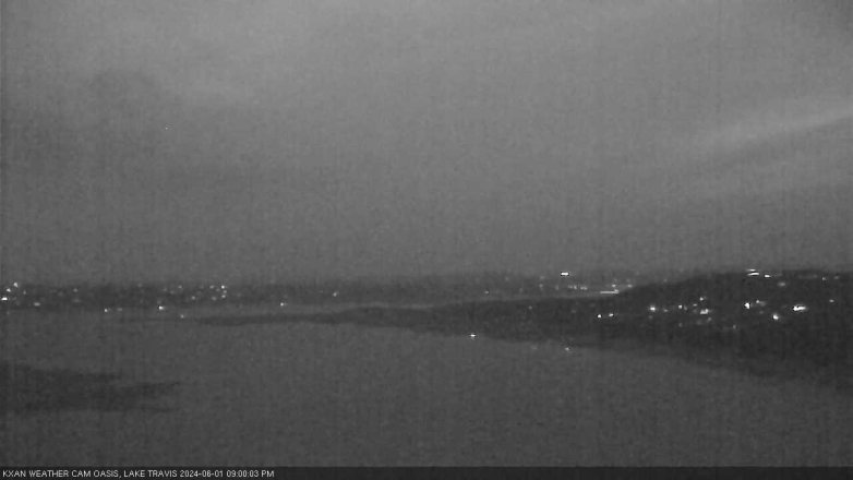 Lake Travis webcam, June 1, 2024 9:00 PM CT