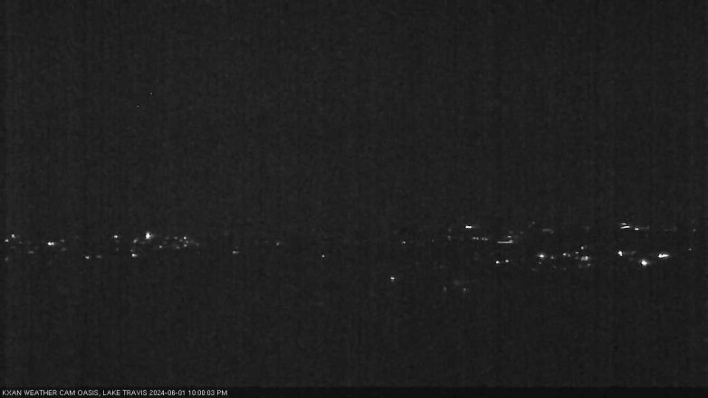 Lake Travis webcam, June 1, 2024 10:00 PM CT