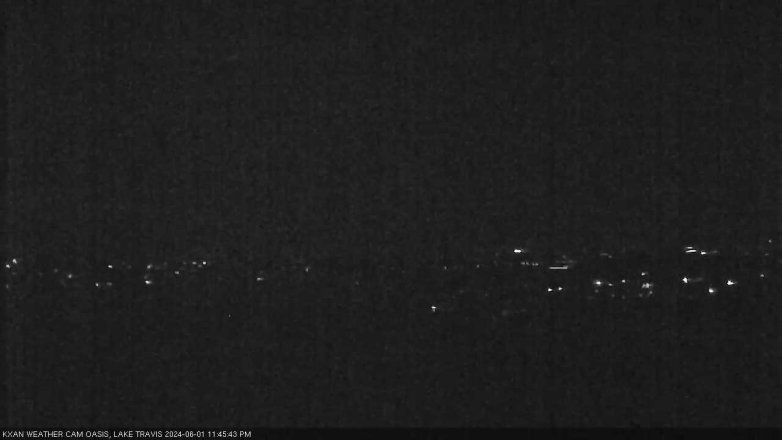 Lake Travis webcam, June 1, 2024 11:45 PM CT