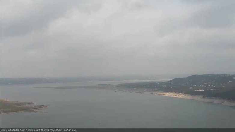 Lake Travis webcam, June 2, 2024 11:45 AM CT