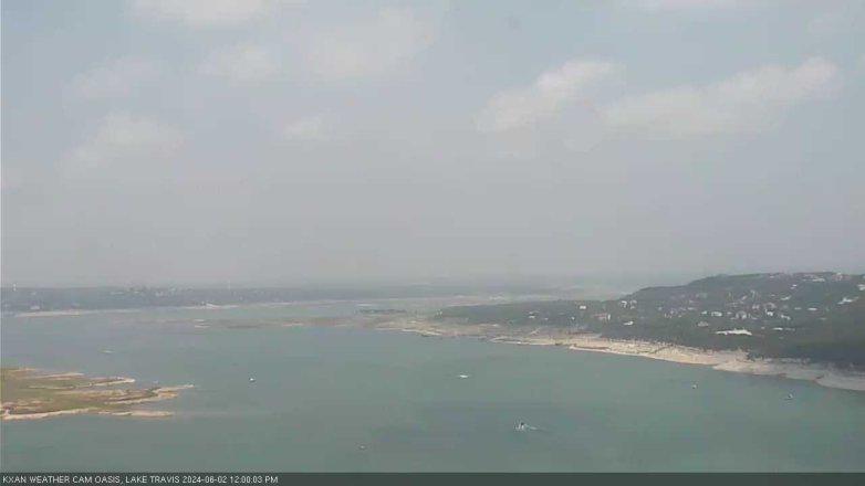 Lake Travis webcam, June 2, 2024 12:00 PM CT