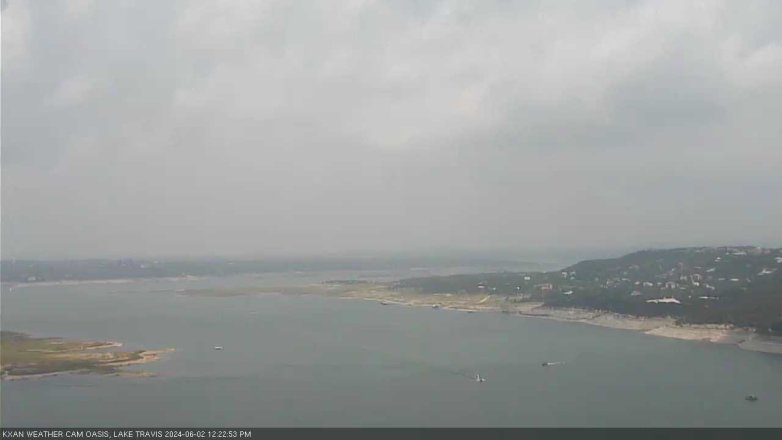 Lake Travis webcam, June 2, 2024 12:25 PM CT