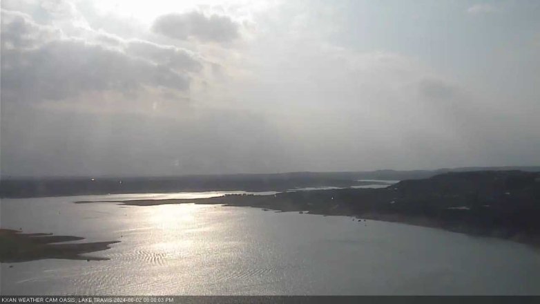Lake Travis webcam, June 2, 2024 6:00 PM CT