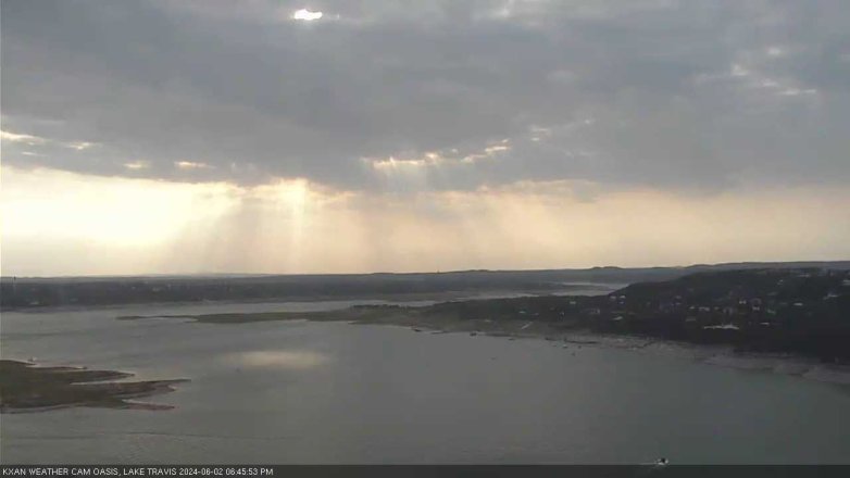 Lake Travis webcam, June 2, 2024 6:45 PM CT