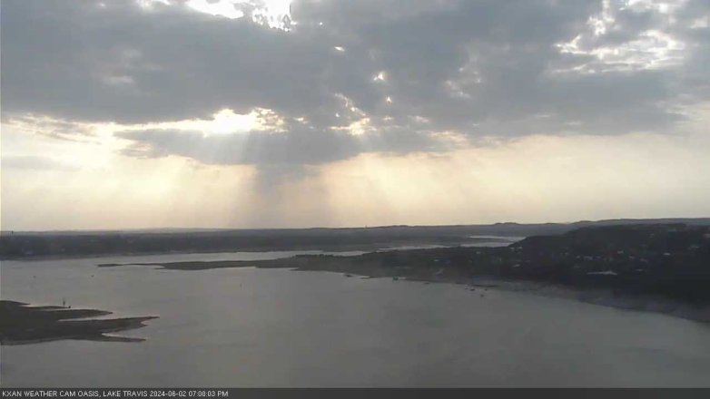 Lake Travis webcam, June 2, 2024 7:00 PM CT