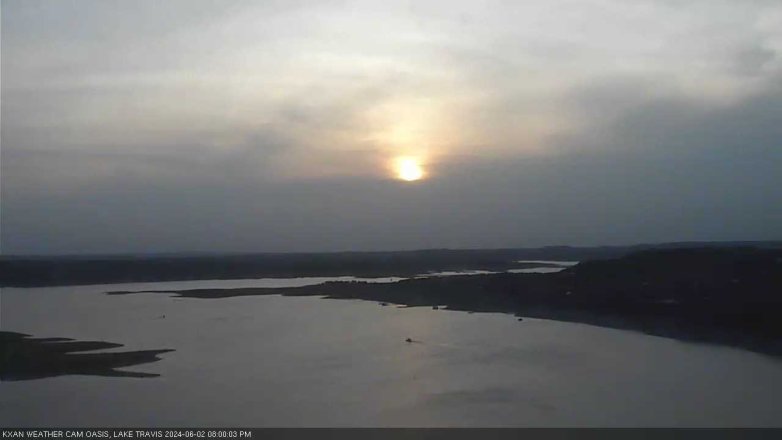 Lake Travis webcam, June 2, 2024 8:00 PM CT