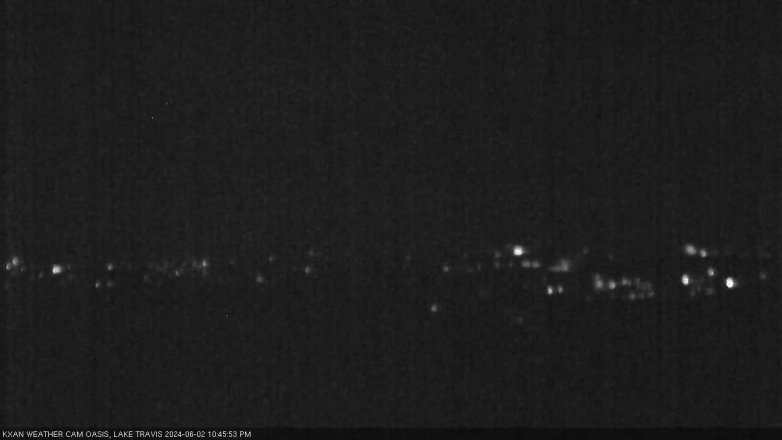 Lake Travis webcam, June 2, 2024 10:45 PM CT