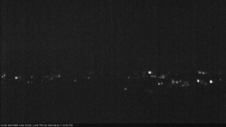 Lake Travis webcam, June 2, 2024 11:25 PM CT