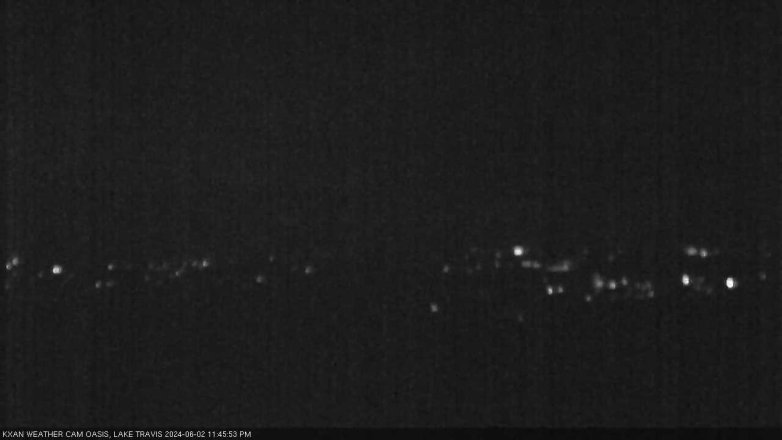 Lake Travis webcam, June 2, 2024 11:45 PM CT