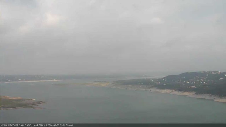 Lake Travis webcam, June 3, 2024 9:25 AM CT