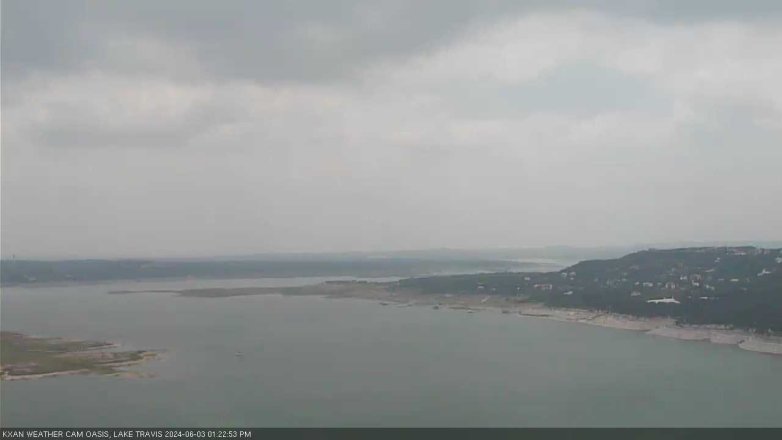 Lake Travis webcam, June 3, 2024 1:25 PM CT