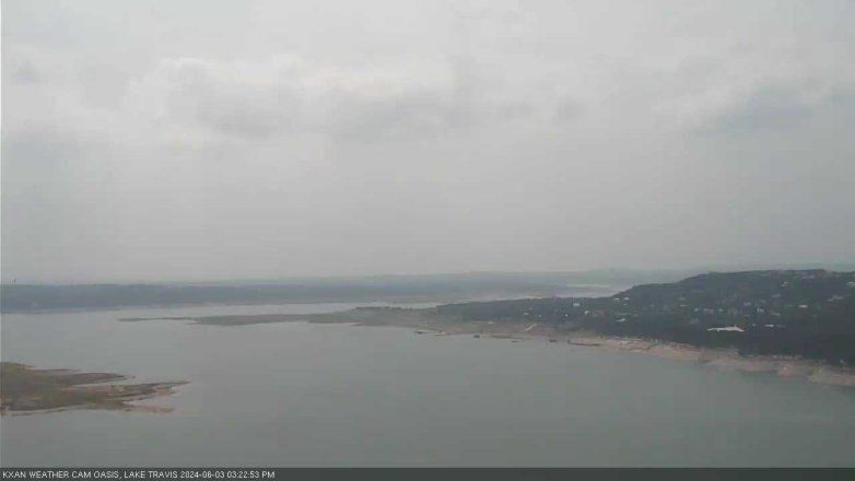 Lake Travis webcam, June 3, 2024 3:25 PM CT